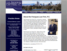 Tablet Screenshot of fresquezlaw.com